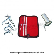 Hegar uterine dilator 3 pieces set,3-4, 7-8, 11-12, grave 3pcs, collin large